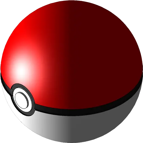 Pokeball 3d Cad Model Library Grabcad Sphere Png Pokeball Png Transparent