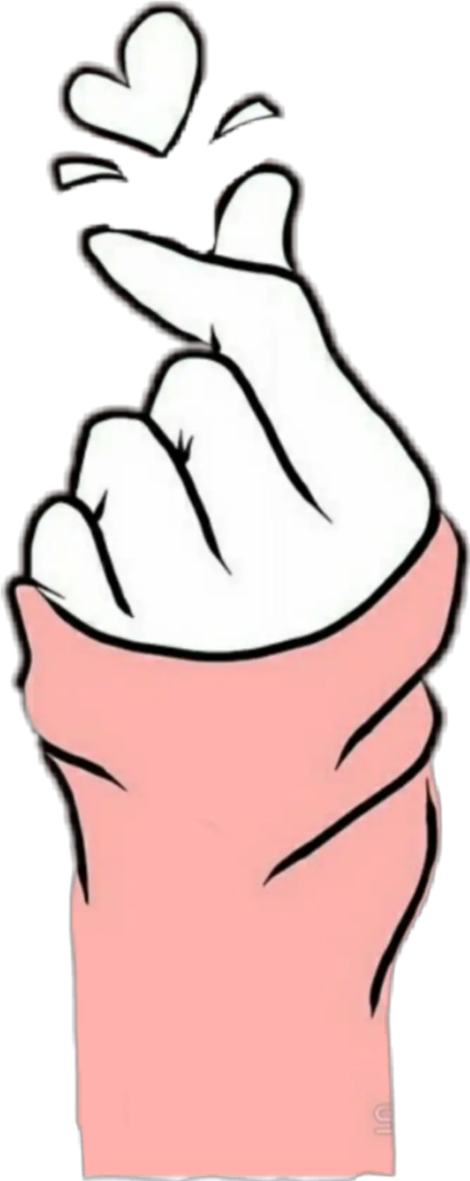 kpop kpopbackground kpopedit background heart Love Sign In Korea png