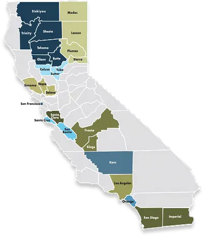 Seeds Of Partnership Family Empowerment Centers Png California Map Png