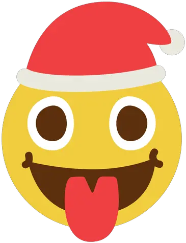 Tongue Santa Claus Face Emoticon 9 Christmas Day Png Santa Claus Face Png