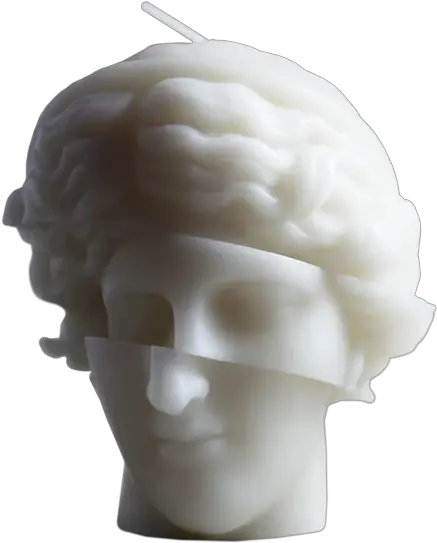 Vaporwave Aesthetic Statue Hair Design Png Vaporwave Statue Png