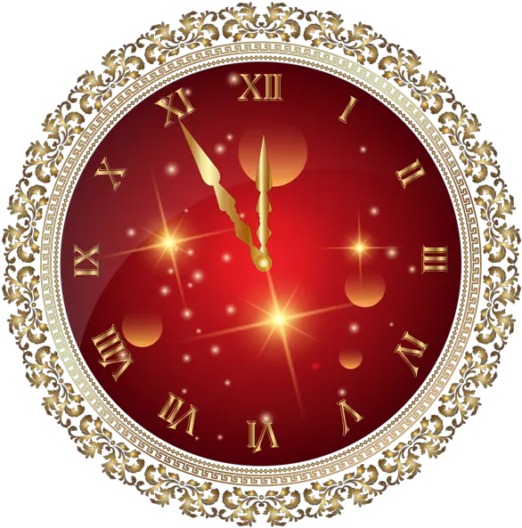 Clock Png Transparent Clip Art New Eve New Years Transparent