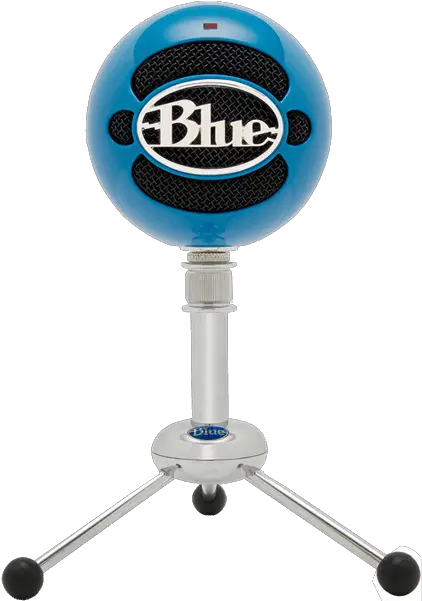 Download Blue Snowball Mic Png Blue Snowball Mic Blue Blue Snowball Png