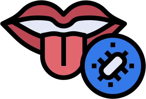 Tongue Open Mouth Lips Teeth Icon Automotive Decal Png Open Mouth Png