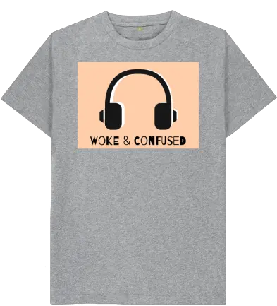 Headphones U0026 Logo Wokeandconfused Clothing Headphones Png Headphones Logo