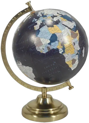 Desktop Globe Gold Base Desktop Globe Png Gold Globe Png