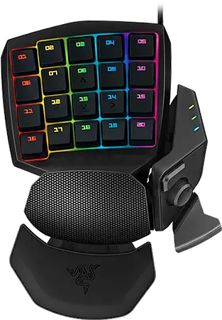 Razer Orbweaver Chroma Gaming Keypad Razer Orbweaver Png Razer Keyboard Png