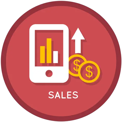 Business Sales Icon Sales Circle Icon Transparent Png Sales Png