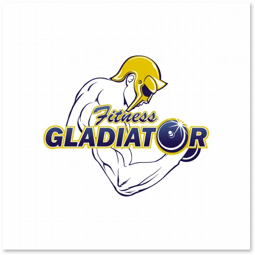 Fitness Gladiator Logo Graphic Design Png Gladiator Logo