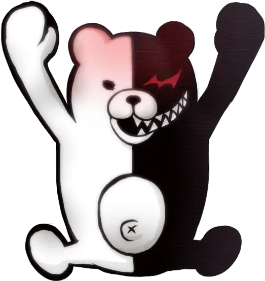 Index Of Monokuma Sprites Png Monokuma Png