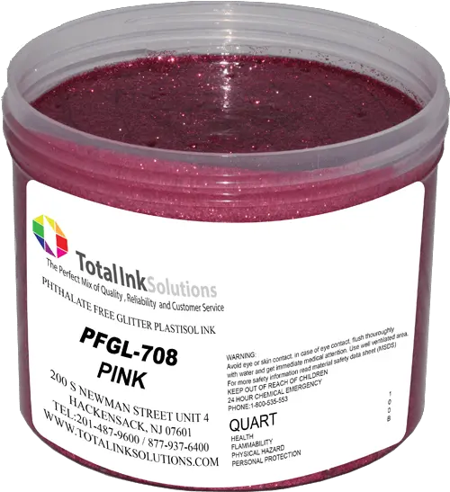 Total Ink Solutions Gl 708 Pink Glitter Inkgl708 Cosmetics Png Pink Glitter Png