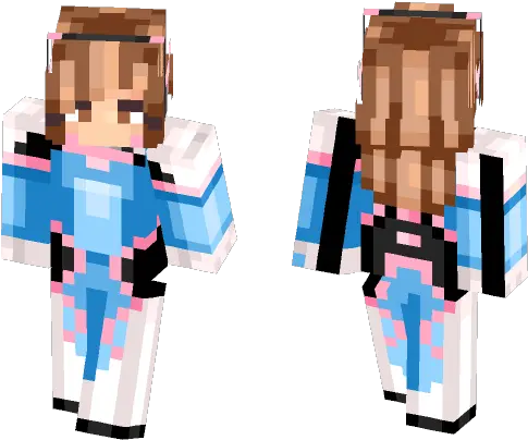 Download Overwatch Dva Minecraft Skin For Free Fictional Character Png Overwatch Dva Logo