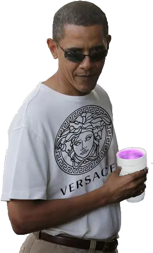 Mine Edit Barack Obama Obama Versace T Shirt Png Obama Transparent