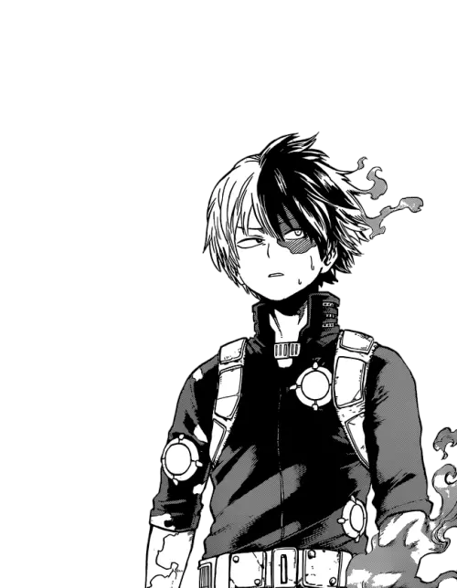 Todoroki Shouto Png Todoroki Manga Art Todoroki Png