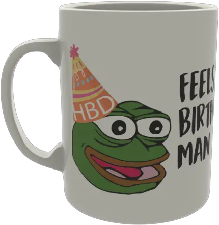 Download Feels Birthday Man Coffee Cup Png Feelsgoodman Png