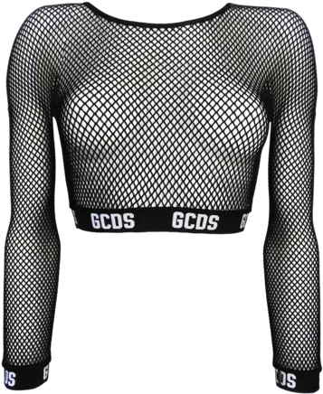 Fishnet Crop Top Gcds Png Image Crop Top No Background Fishnet Png