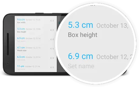 Ruler App For Android Measure Length With Your Phone Technology Applications Png Galaxy S7 Icon Size
