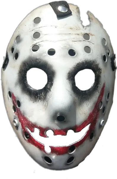 Jason Joker Style Mask Goaltender Mask Png Jason Png