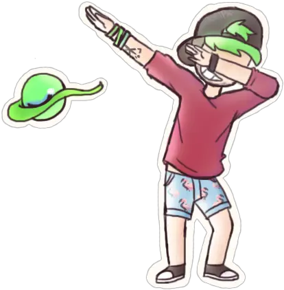 Lean And Dab Jacksepticeye Dab Png Jacksepticeye Png