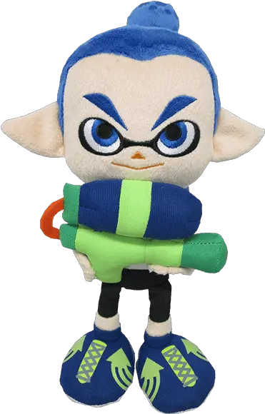 Male Inkling Plush Splatoon Plush Png Inkling Png