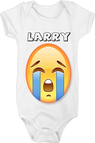 Crying Emoji Customised Baby Grow 25 Years Png Crying Tears Png