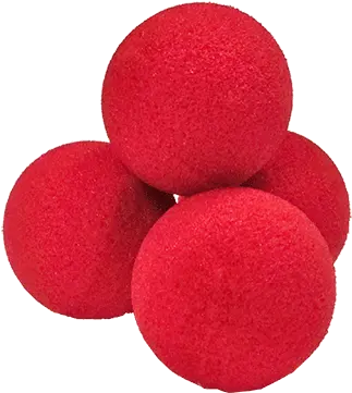 Red Clown Nose Png Picture 4 Balls Clown Nose Png