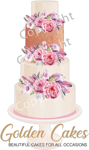 Gold Cake Logo Wedding Cake Png Cake Logo