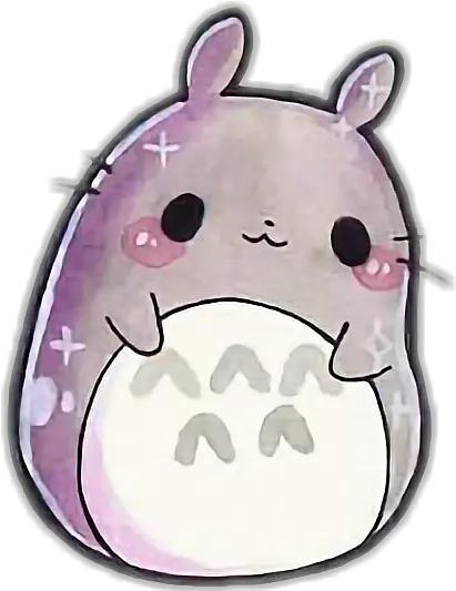 Kawaii Totoro Png Image Cute Animal Drawings Totoro Png