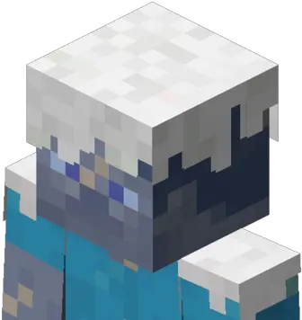 Frozen Steve Hypixel Skyblock Png Steve Png