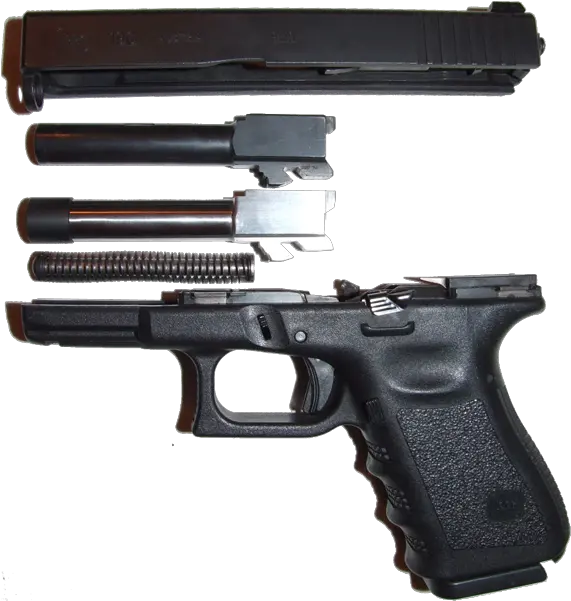 Glock 19 Review Handgun Assembly Png Glock Transparent