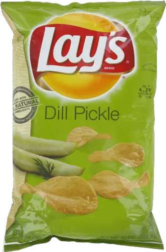 Marianou0027s Layu0027s Dill Pickle Chips 10 Oz Lays Png Lays Png