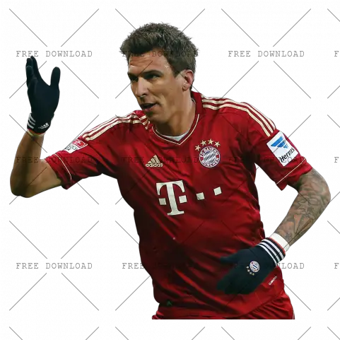 Mario Mandzukic Am Png Image With Soccer Player Mario Transparent Background