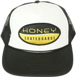 Honey Brand Logo Patch Trucker Hat Baseball Cap Png Honey Logo