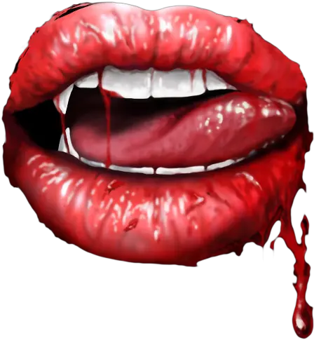 Vampire Fangs Png Lip Gloss Vampire Teeth Png