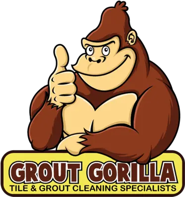 Tile U0026 Grout Clear Sealing Grout Gorilla Cartoon Png Gorilla Transparent