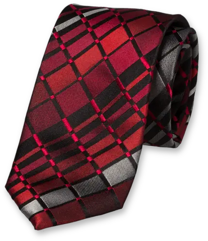 Blackgreyred Tie Cravate Grise Et Rouge Png Red Tie Png