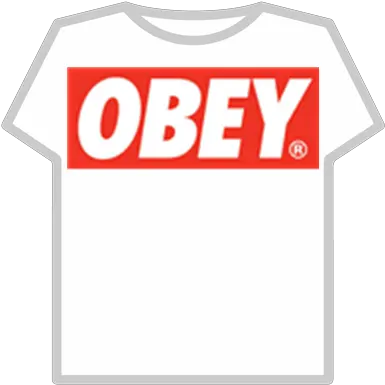 Obey Logo Roblox T Shirts For Roblox Png Obey Png