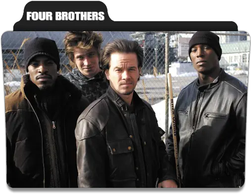 Four Brothers Folder Icon Designbust Four Brothers 2005 Folder Icon Png Icon Leather Jacket
