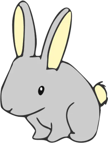 White Bunny Free Svg Black And White Cute Clipart Bunny Png White Bunny Png