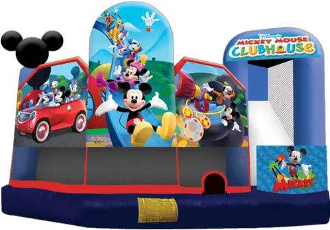 Mickey Mouse Clubhouse 5n1 Combo Partyzone Event Rentals Miami Mickeymouse Bounce House Florida Png Mickey Mouse Clubhouse Png