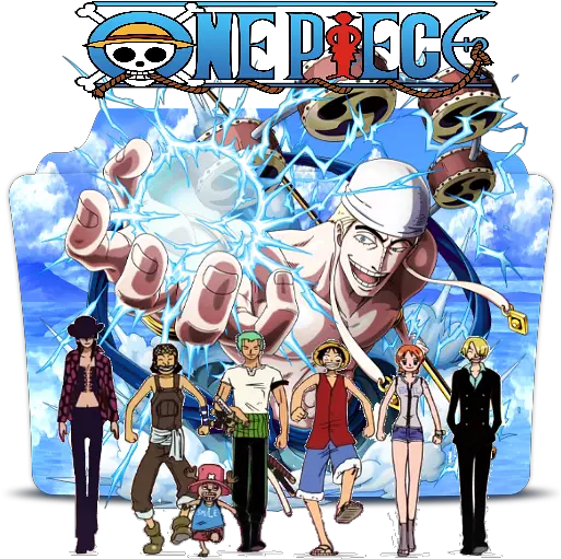 From Which Episode Does One Piece Get One Piece Skypiea Folder Icon Png One Piece Folder Icon