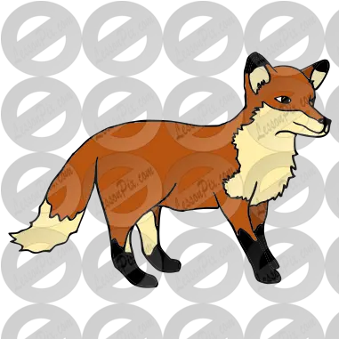 Fox Picture For Classroom Therapy Use Cartoon Png Fox Clipart Png