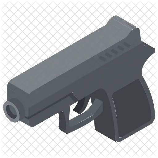 Glock Icon Of Isometric Style Gun Barrel Png Glock Png