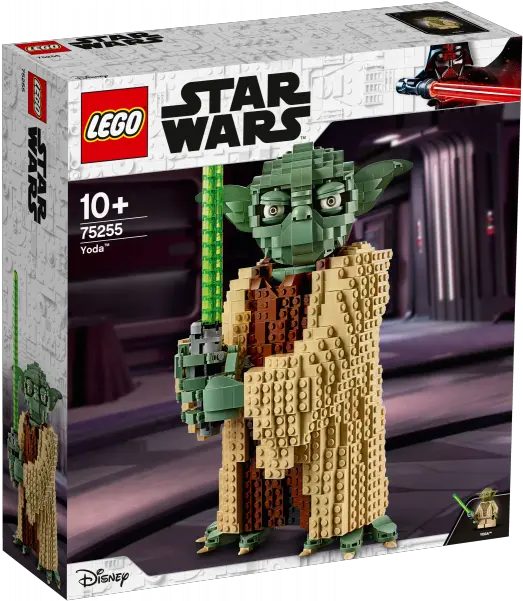 75255 Yoda Lego Star Wars Yoda Star Wars Lego Png Yoda Png