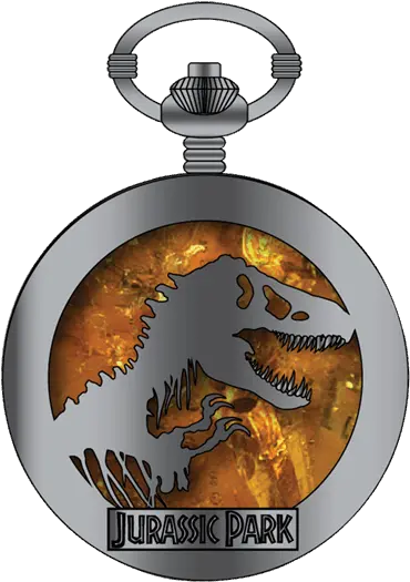 Jurassic Park Jurassic Park Pocket Watch Keychain Png Pocket Watch Png