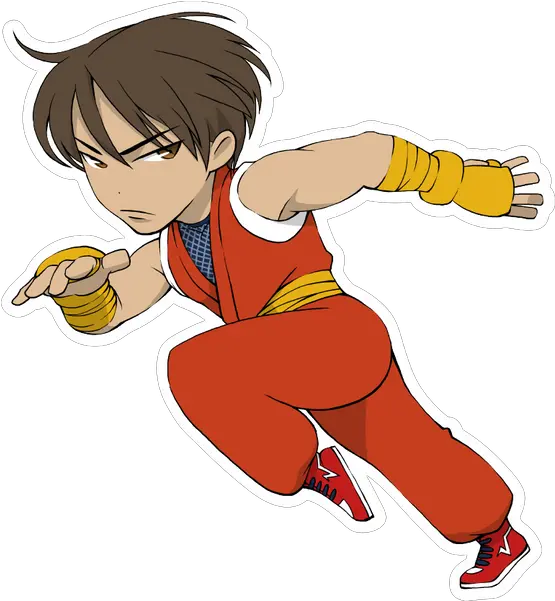 Street Fighter Chibi Kawaii Vinyl 4 Stickers U2013 Arcade Shock Png Icon
