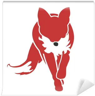 Running Fox Icon 02 Wall Mural U2022 Pixers We Live To Change Vector Png Star Fox Icon