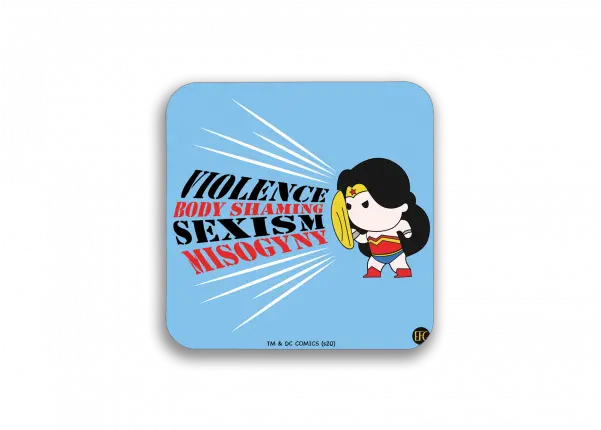 Chibi Collection Wonder Woman Coaster Png Logo