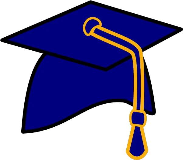 Free Graduation Cap Clipart Transparent Download Clip Royal Blue Graduation Cap Png Graduation Cap Transparent