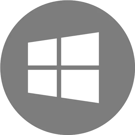 Media Online Operating Social Windows Grey Logo Transparent Png Window Media Center Icon